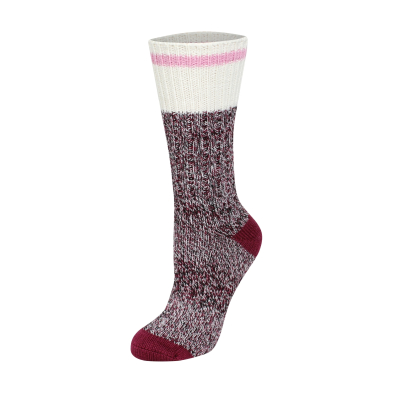 SAH-84383/PINK 84-383 LASKA WOOL UNISEX SOCKS LIGHT PINK MED