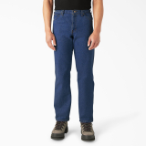 SAH-9393SNB_32_32 DICKIES REGULAR FIT 5-POCKET JEAN  ,W 32 ,L 32,SW IND BLUE