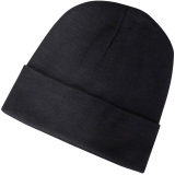 SAH-C300 C300 PIONEER BLACK DOUBLE LAYER TOQUE ONE SIZE
