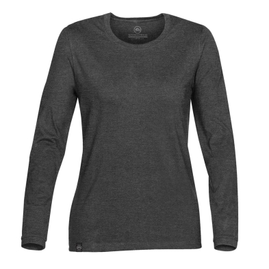 SAH-CT2W/CARBON/XS CT-2W, Women's Baseline Long Sleeve Tee, CARBON, XS