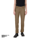SAH-F650K8R MILWAUKEE F650K WOMEN'S WORK PANTS KHAKI 8