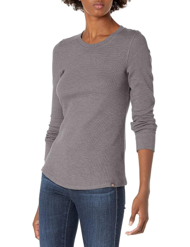 SAH-FL198DV_2XL DICKIES W THERMAL LS SHIRT ,SIZE 2XL ,DUSTY VIOLET