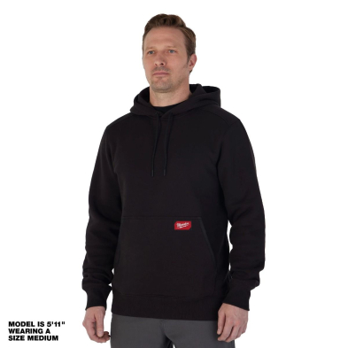 SAH-HOODIE351B/3X 351B-3X FREEFLEX PULLOVER HOODIE BLK  3X