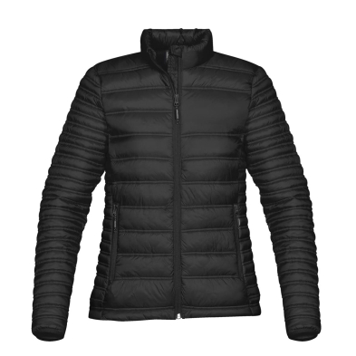 SAH-PFJ4WBLK3XLEMB PFJ-4W, Women's Basecamp Thermal Jacket, BLK, 3XL, EMB