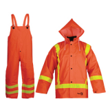 SAH-RAINSFRXL RAINSUIT, MEN'S XL  V1080150 ORN PVC/POLYEST 7OZ