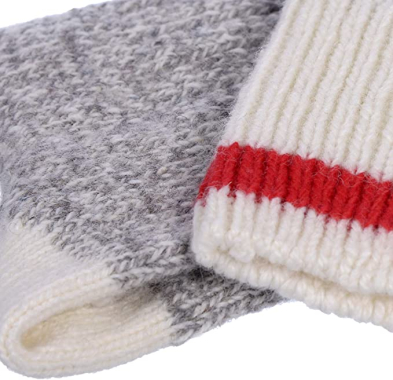 SAH-SF6032CGR/RED SF6032CGR UNIK RED/GREY WORK SOCKS