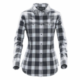 SAH-SFX1W/TITANIUM/M SFX-1W WOMENS SNAP FRONT SHIRT TITANIUM MED