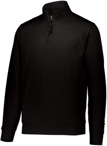 SAH-TWX5/BLK/2XL/EMB TWX-5 MENS 1/4 ZIP PULLOVER BLACK  2XL, EMB