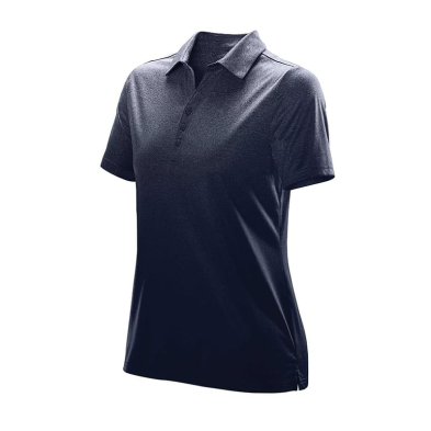 SAH-TXR1W/NVY/MED Women's Mirage Polo, NAVY, MED