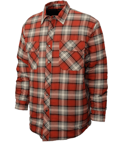 SAH-WS05/RED/XL WS05 TOUGHDUCK QUILED LINED FLANNEL RED XL
