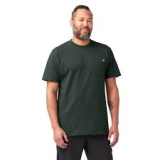 SAH-WS450/GREEN/2X WS450 HEAVYWEIGHT SS POCKET SHIRT HUNTER GREEN 2X