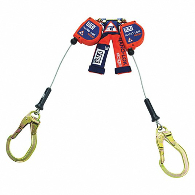 SAK-3500218 3500218 DBI-SALA NANO-LOK SRL 8' STEEL CABL SWIVEL SNAP HOOK