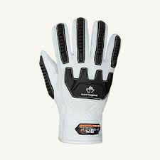 SAL-378TXTVBGXS SUPERIOR LEATHER GLOVES CUT A7 IMPACT 2 6IN CUFFS X-SMALL