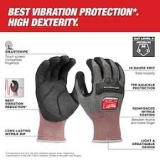 SAL-48738762 48-73-8762 ANTI-VIBRATION CUT 4 HD NITRILE DIPPED LRG