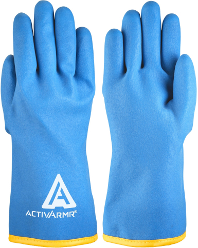 SAL-97681/S ANSELL ACTIVARMR 97-681 WATERPROOF IND GLOVE BLUE SMALL