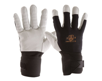 SAL-BG473/M BG473/M IMPACTO AIR GLOVE PEARL LEATHER GLOVE W/WRIST STRAP