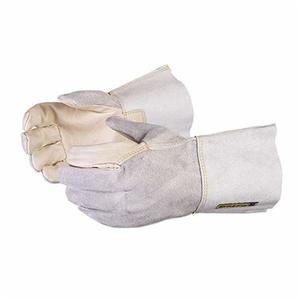 SAL-GLLMSMALL GRAIN COWHIDE UTILITY GLOVE,SMALL (LINESMAN)