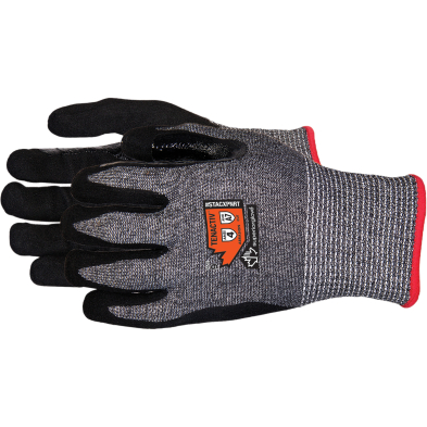 SAL-STACXPNRT/9 STACXPNRT A7CUT RESISTANT GLOVE W/NITRILE GRIP SIZE LG