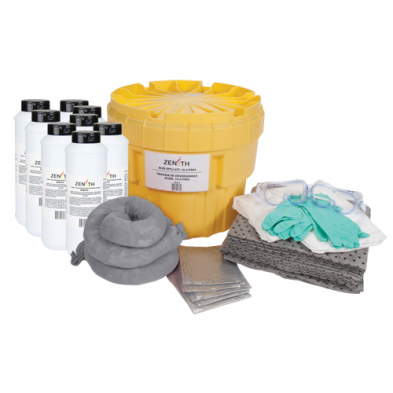 SAT-SEI263 SEI263 Acid Spill Kit Hazmat Overpack/Salvage Drum, 20 gal.