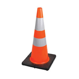 SAU-183 183 28" ORANGE PREMIUM PVC FLEXIBLE SAFETY CONE