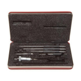 STA-124AZ STARRETT Inside Micrometer Set; 2-8" Range-6 Rods