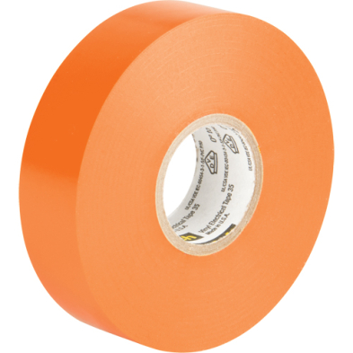 TA1-TE34ORANGE 3/4" ELECTRICAL TAPE, ORANGE