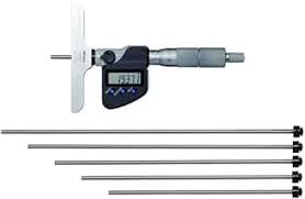TE1-32935032 MITUTOYO 329-350-32 Digital Depth Micrometer with Interchang