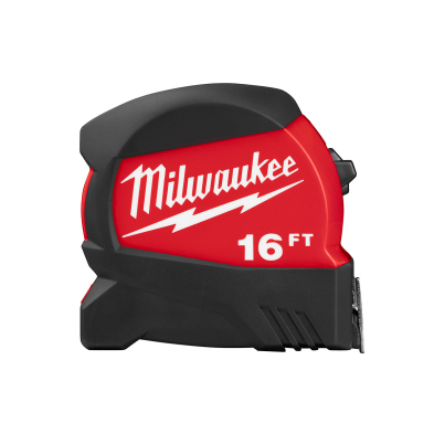 TE1-48220317 MILWAUKEE 1" X 16'/5M COMPACT MAGNETIC TAPE MEASURE