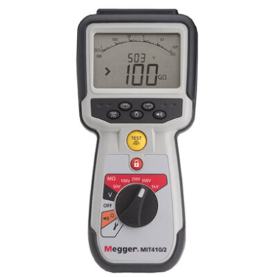 TE1-MIT4102 MIT410/2 Megger MIT410/2 Insulation Continuity Tester, PI, D