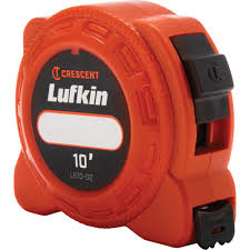 TE1-UAX193 LUFKIN UAX193 Tape Measure, 1/2" x 10', Imperial Graduations
