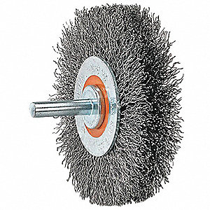 WAL-13C123 13C123 3" X1/4 MOUNTED WHEEL BRUSH
