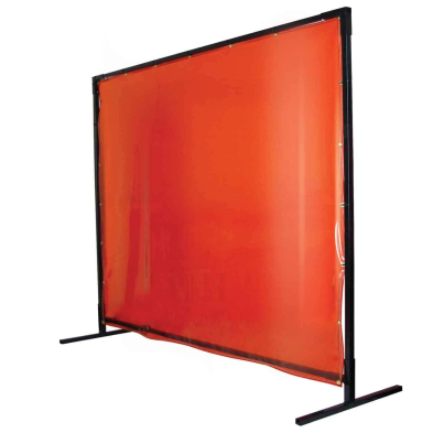 WET-H6124O H-6124O Welding Screen - 6 x 10', Orange
