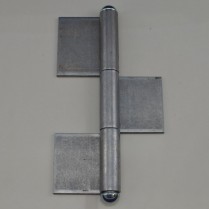 BH-C-820-K3S-220 K3S-220 Weld on 3 Piece Steel Flag Hinge 8-5/8"