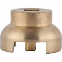 HT-A-900-12Q-01A Non Sparking Drum Socket 3/4" & 2" ROUND Head 1/2" Dr  Al-Cu