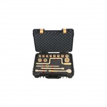 HT-A-900-MET-G0A Non Sparking Socket Set 1/2" Drive Metric 16 Piece Al-Cu