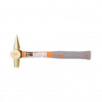 HT-A-919-210-04A Non Sparking Testing Hammer 0.5 lbs 0.25 kg 280 mm Al-Cu