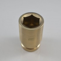HT-A-991-08P-60A Non Sparking Socket 2-1/4" 6PT IMPACT DEEP 1" Drive Al-Cu