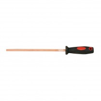 HT-B-921-191-06B Non Sparking Round File 10" 250 x 8.5 dia mm Be-Cu