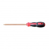 HT-B-926-110-16B Non Sparking Screwdriver Phillips Size #3 300mm shaft Be-Cu