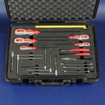 HT-D-900-100-17D GE MRI Non Magnetic 17 Piece Tool Kit Titanium