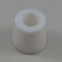 IP-E-S10-022-027 Silicone Tapered Plug SP 22-27 white (0.866" - 1.062")