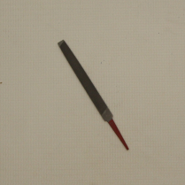 FI-AMF4 4" MILL BASTARD  FILE (RED TANG)