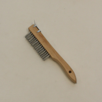 IM-B151 WIRE SHOE BRUSH W SCRAPER