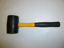 IM-H109 Rubber Mallet Fbgl Handle 16 oz