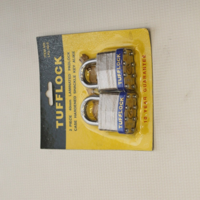 IM-Y221 PADLOCK  40mm  Dbl Pack