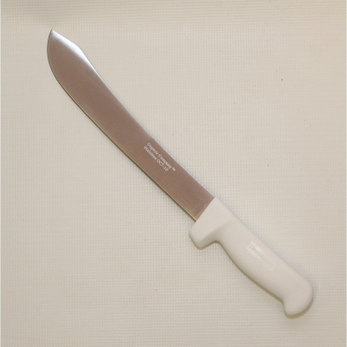 KN-OC007 10W 10" BUTCHER/FOOD PROCESSING White Hndl