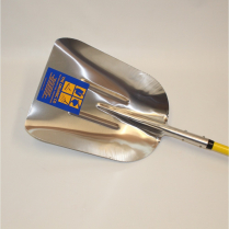 SC-ASF10 D #10 ALUM SCOOP W/FG D HNDL