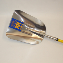 SC-ASF14 D #14 ALUM SCOOP W/FG D HNDL