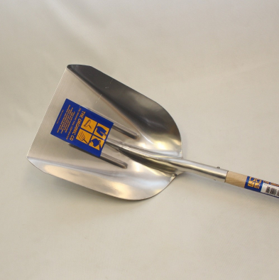 SC-ASW12 L #12 ALUM SCOOP 48" WOOD HANDLE