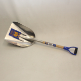 SC-ASW14 D #14 ALUM SCOOP WOOD D HANDLE